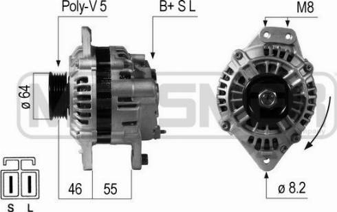 Messmer 210648R - Alternator www.molydon.hr