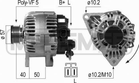 Messmer 210650A - Alternator www.molydon.hr