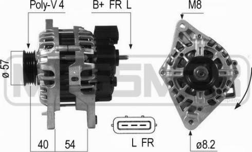 Messmer 210652A - Alternator www.molydon.hr