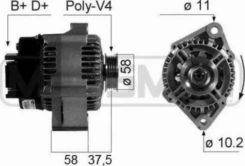 Messmer 210667 - Alternator www.molydon.hr