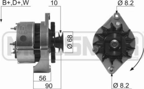 Messmer 210619A - Alternator www.molydon.hr