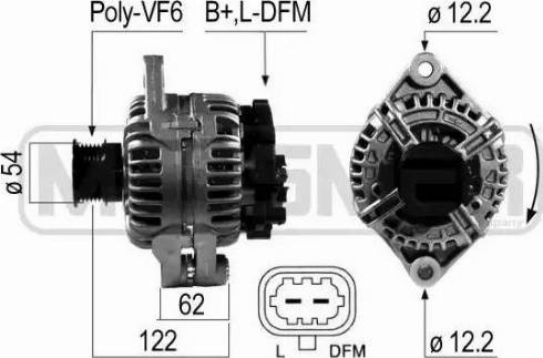 Messmer 210689 - Alternator www.molydon.hr