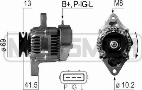 Messmer 210681A - Alternator www.molydon.hr