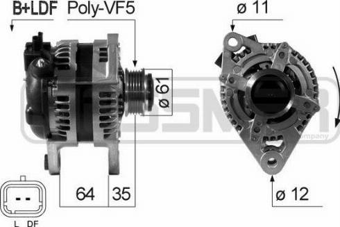 Messmer 210688A - Alternator www.molydon.hr