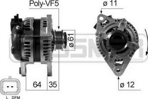 Messmer 210688 - Alternator www.molydon.hr