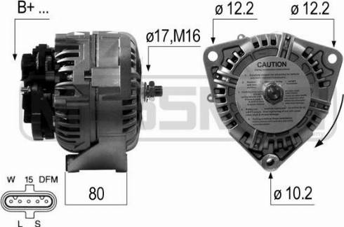 Messmer 210673A - Alternator www.molydon.hr