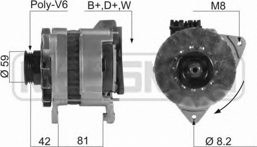 Messmer 210099 - Alternator www.molydon.hr