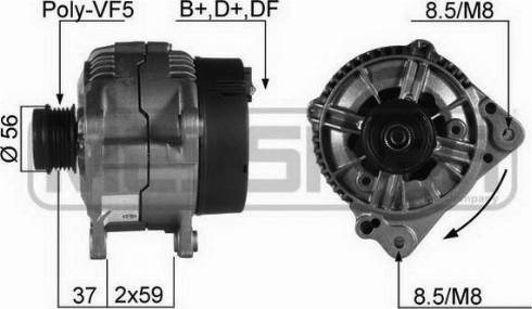 Messmer 210097R - Alternator www.molydon.hr