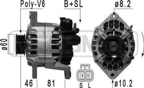 Messmer 210046R - Alternator www.molydon.hr