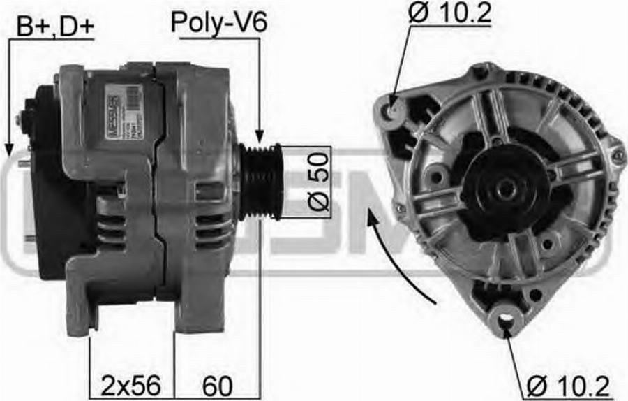 Messmer 210041 - Alternator www.molydon.hr