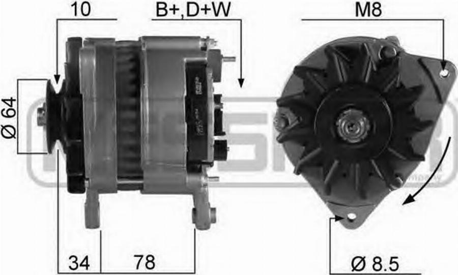 Messmer 210055 - Alternator www.molydon.hr