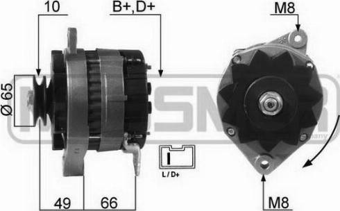 Messmer 210058R - Alternator www.molydon.hr