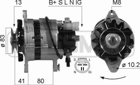 Messmer 210063A - Alternator www.molydon.hr