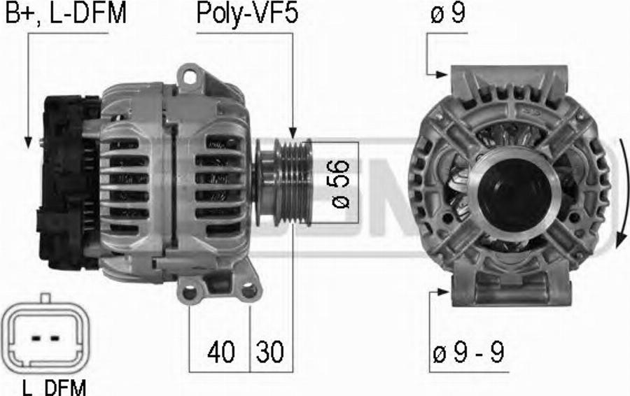 Messmer 210001 - Alternator www.molydon.hr