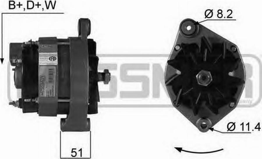 Messmer 210008 - Alternator www.molydon.hr