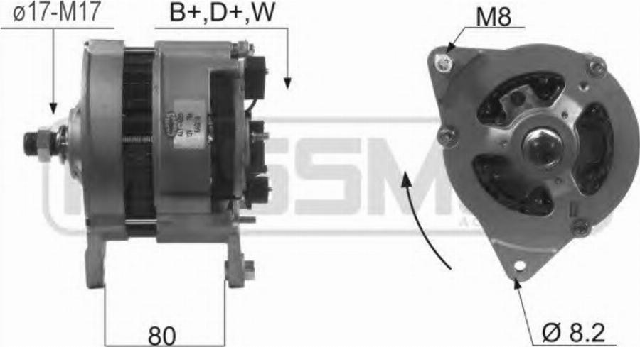 Messmer 210002 - Alternator www.molydon.hr