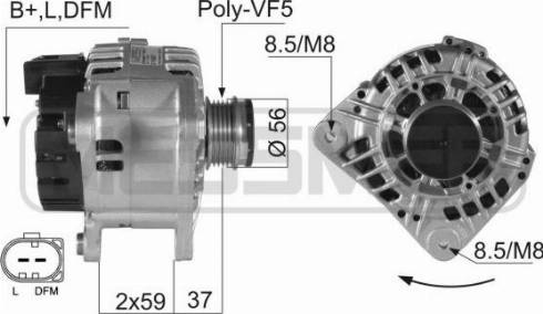 Messmer 210007A - Alternator www.molydon.hr