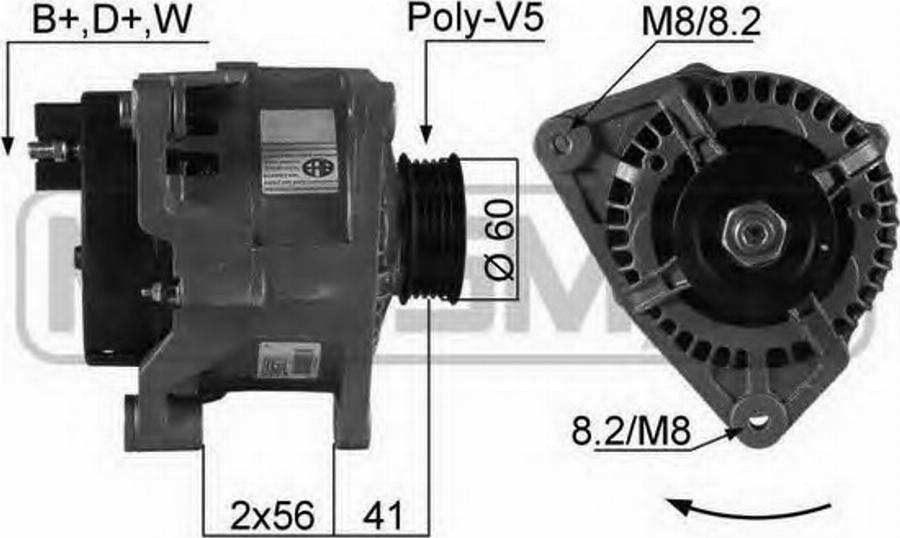 Messmer 210010 - Alternator www.molydon.hr