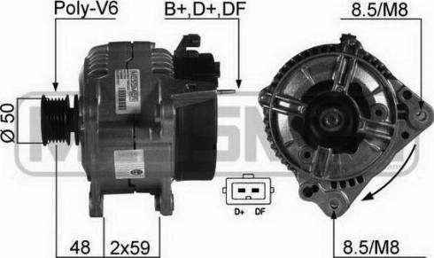 Messmer 210088R - Alternator www.molydon.hr