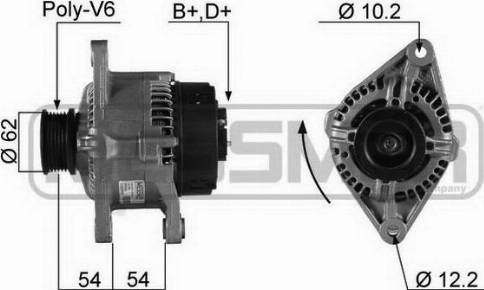 Messmer 210034A - Alternator www.molydon.hr