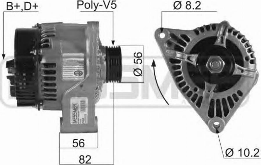 Messmer 210036 - Alternator www.molydon.hr