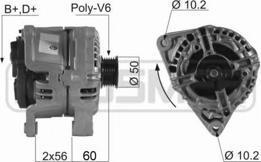 Messmer 210037 - Alternator www.molydon.hr