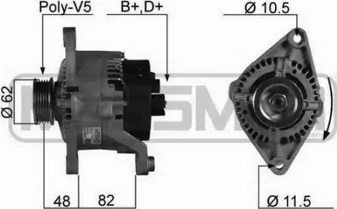 Messmer 210079 - Alternator www.molydon.hr