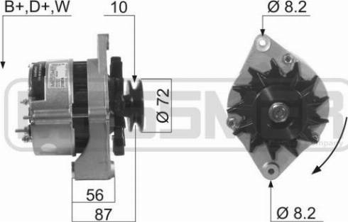 Messmer 210074A - Alternator www.molydon.hr