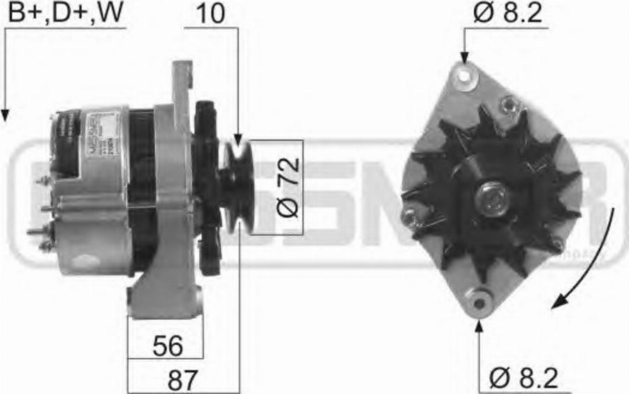 Messmer 210074 - Alternator www.molydon.hr