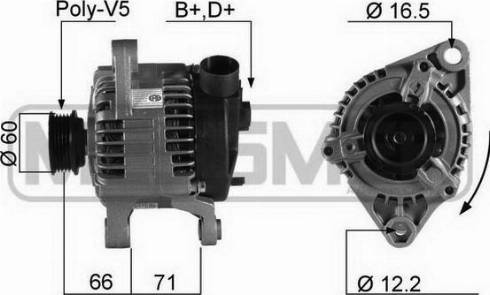 Messmer 210070A - Alternator www.molydon.hr