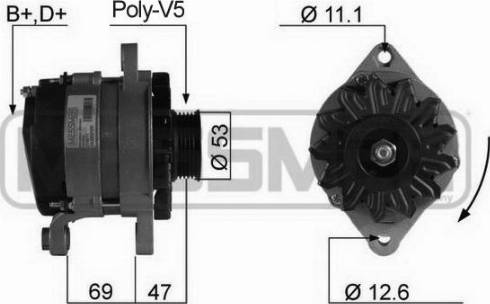 Messmer 210071A - Alternator www.molydon.hr