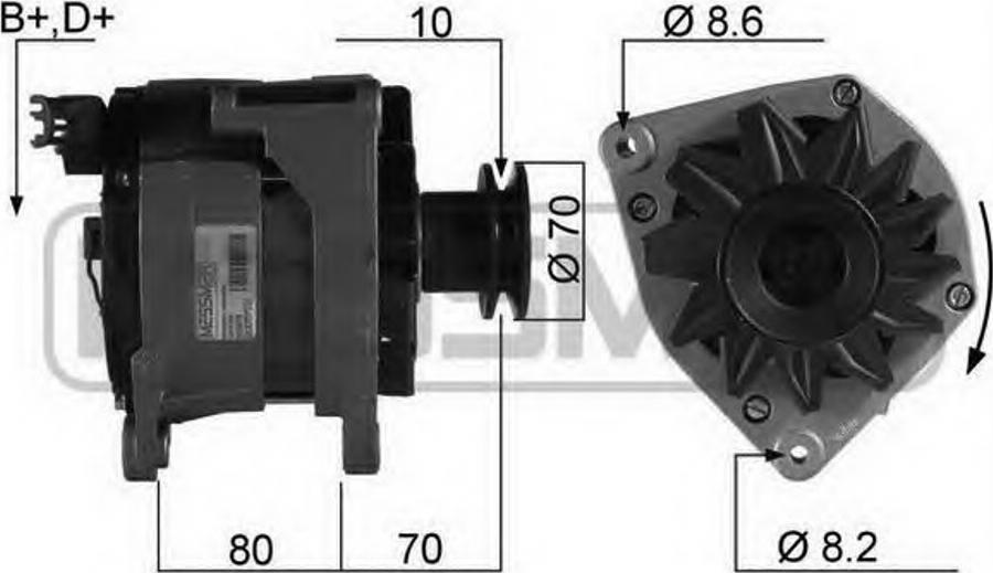 Messmer 210078 - Alternator www.molydon.hr