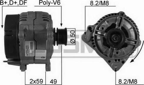 Messmer 210199A - Alternator www.molydon.hr