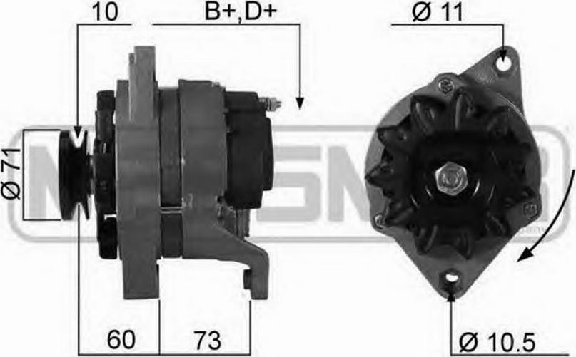 Messmer 210190 - Alternator www.molydon.hr