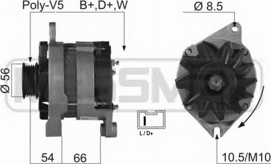 Messmer 210197 - Alternator www.molydon.hr