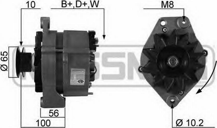 Messmer 210145 - Alternator www.molydon.hr