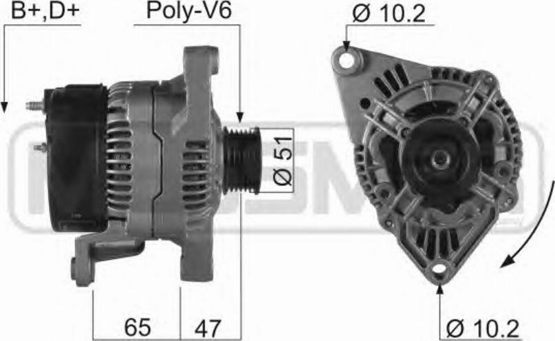 Messmer 210140 - Alternator www.molydon.hr