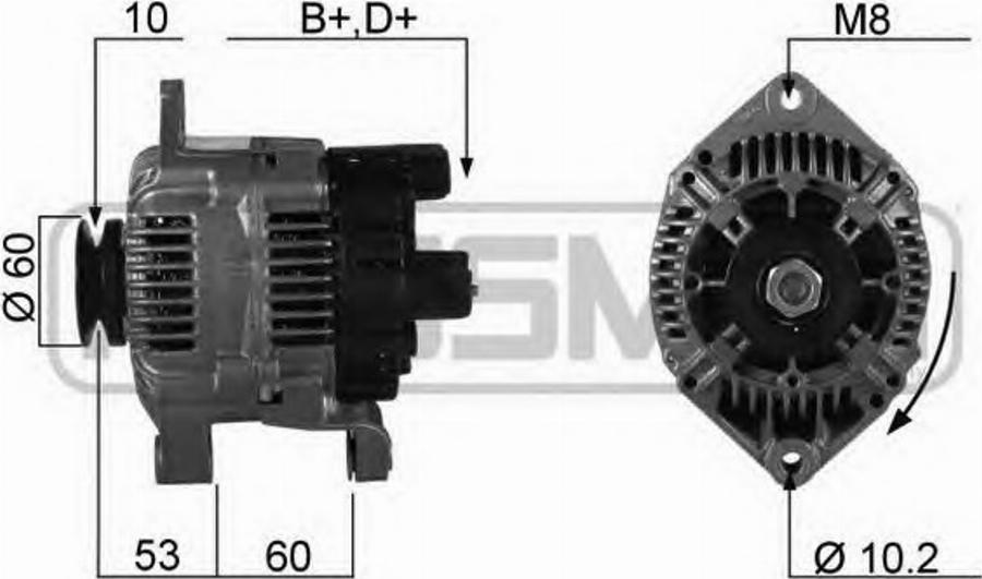 Messmer 210155 - Alternator www.molydon.hr