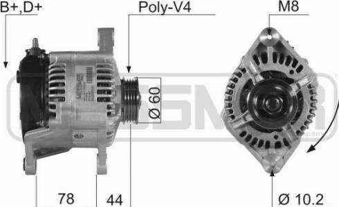 Messmer 210151R - Alternator www.molydon.hr