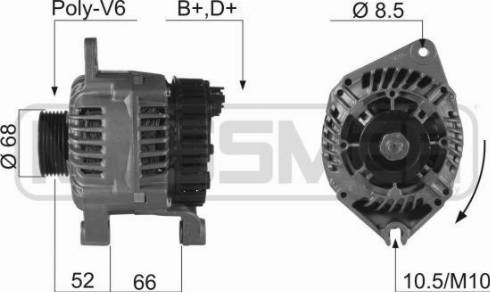 Messmer 210169R - Alternator www.molydon.hr