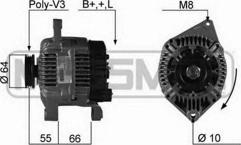 Messmer 210166 - Alternator www.molydon.hr