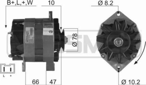 Messmer 210163A - Alternator www.molydon.hr