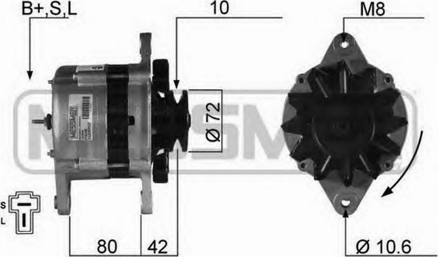 Messmer 210105 - Alternator www.molydon.hr