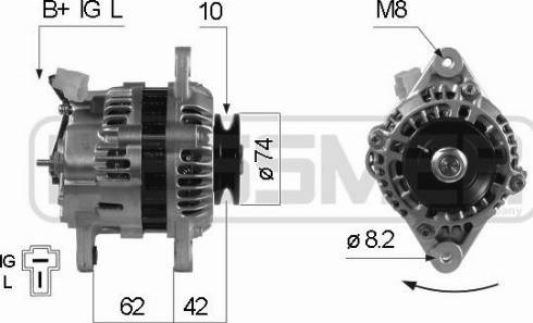 Messmer 210107A - Alternator www.molydon.hr