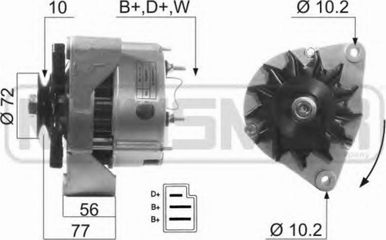 Messmer 210111 - Alternator www.molydon.hr