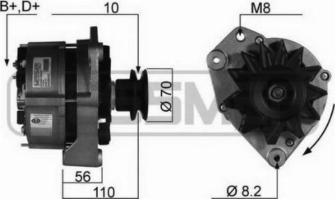 Messmer 210117R - Alternator www.molydon.hr