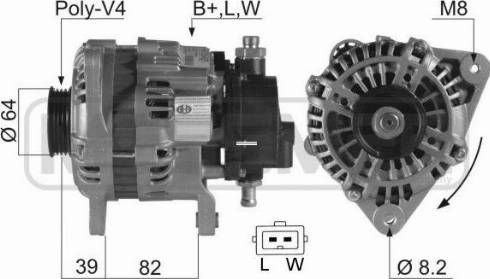 Messmer 210189A - Alternator www.molydon.hr