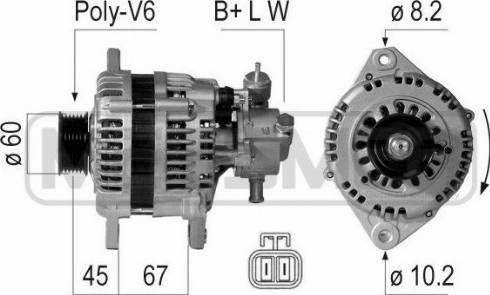 Messmer 210131A - Alternator www.molydon.hr