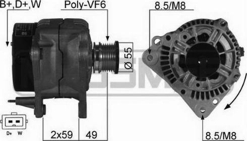 Messmer 210125A - Alternator www.molydon.hr