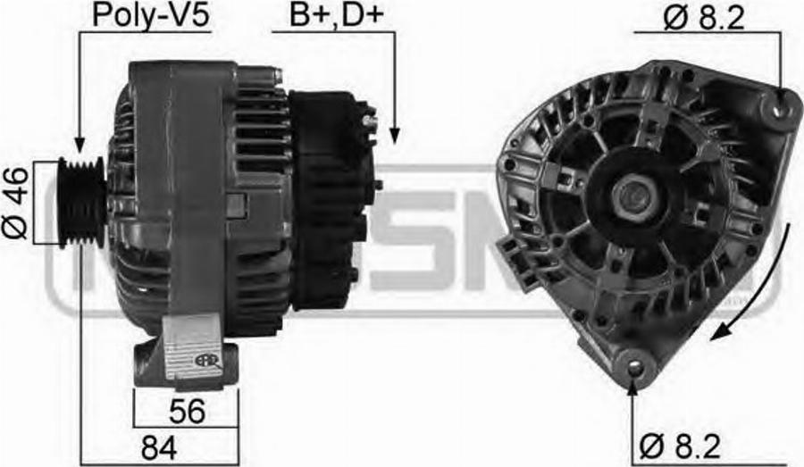 Messmer 210171 - Alternator www.molydon.hr